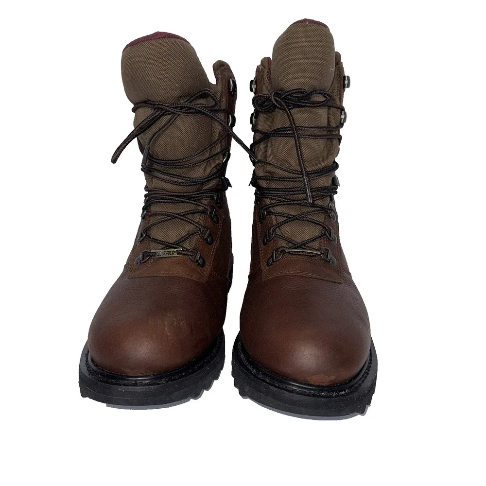 Cabela's Men's Iron Ridge 800 Gram Hunting Boots Gorpcore Grunge Sz 10.5 D Trail